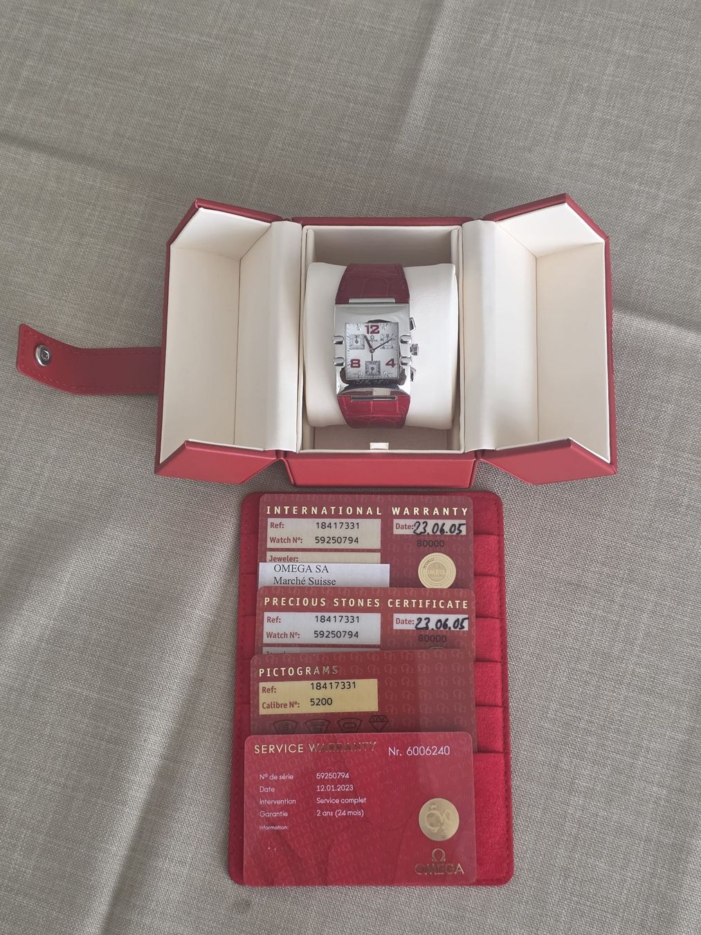 Omega Orologi: Omega Constellation QUADRA, Quarz – Usato da Untersiggenthal venduto da elisabeth076 1