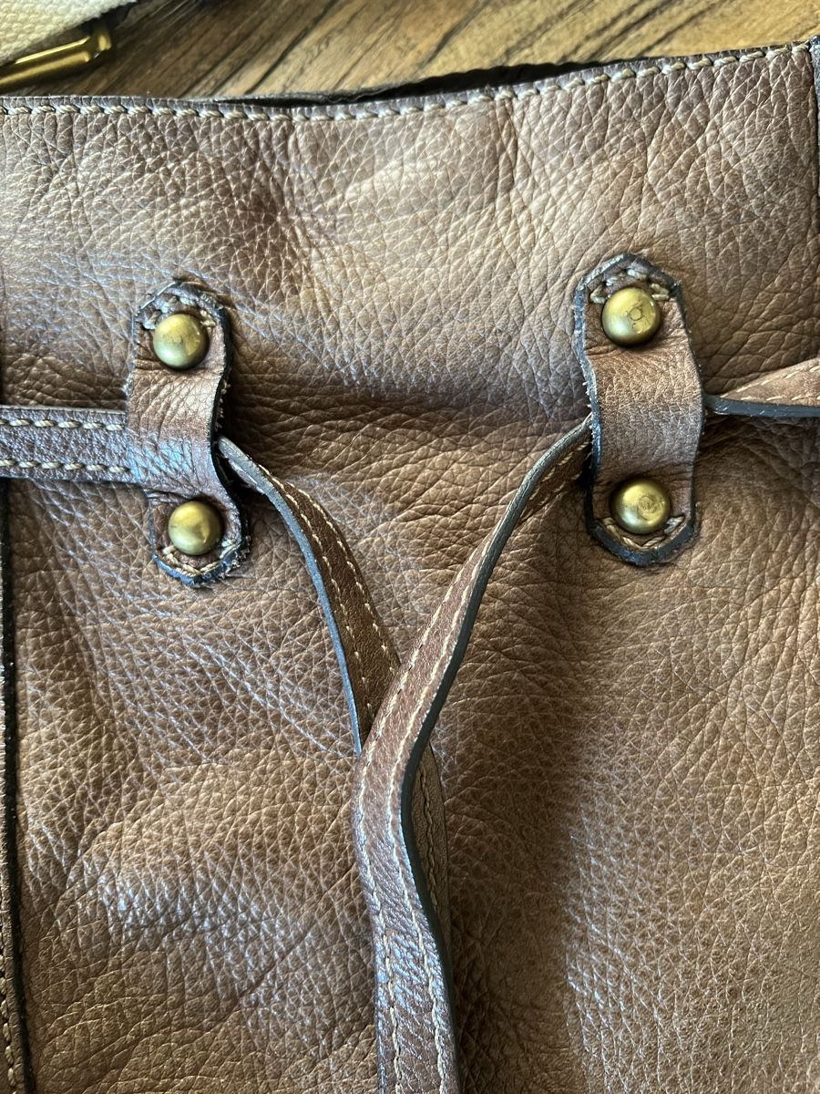 Fossil Taschen für Damen: Fossil Ledertasche braun, Schultertasche – Gebraucht aus Lausen von Mysli1 4