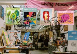 Maximumkarte mit Serie - Inklusion - Living Museum, Unikat
