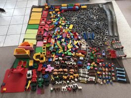 (F1) 16 kg Lego Duplo, Zug, 24 Figuren,45 Tiere,Platten…
