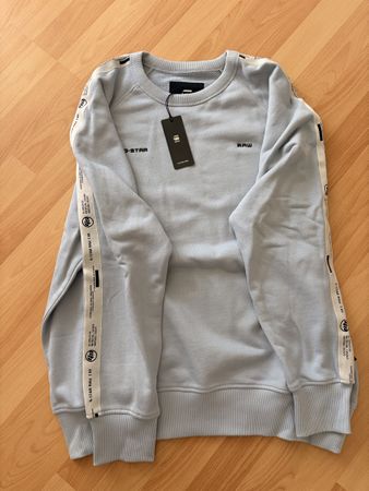 G-Star Raw Pullover hellblau Grösse XL neu mit Etikett
