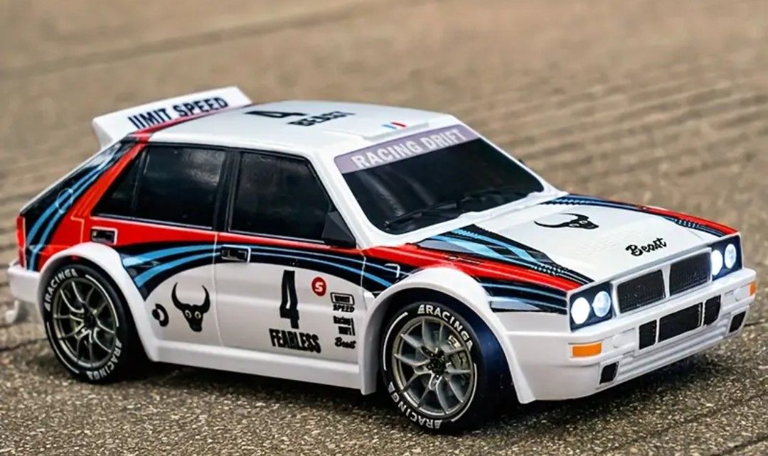 Lancia Modellautos: lancia Delta 1:24 Driftcar. rtr – Neu und originalverpackt aus Rapperswil /Be von HS-Racing