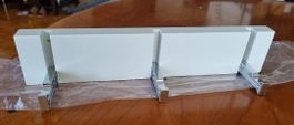 Wandgarderobe mit 3 Aufhängehaken 35x7x2.5cm