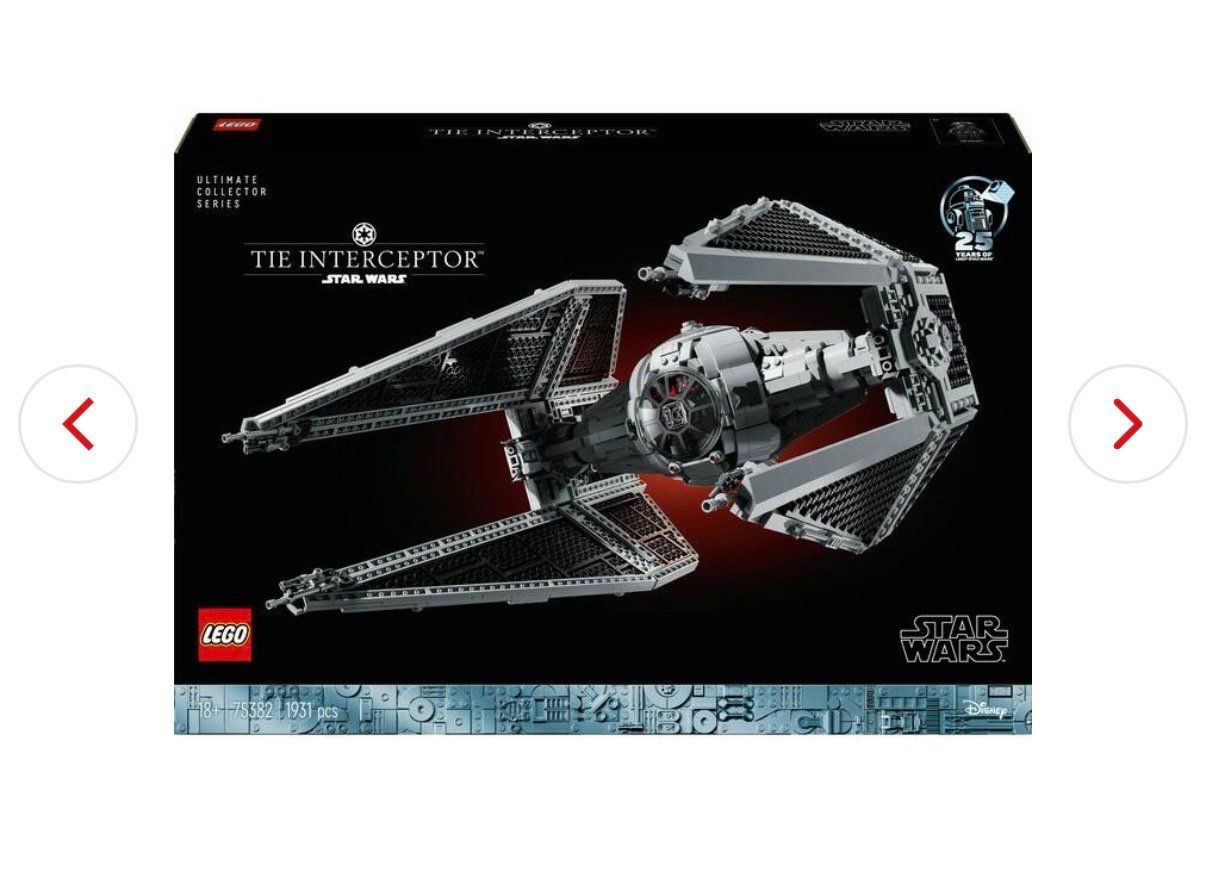 Lego Kit di costruzioni: LEGO 75382 - Tie Interceptor – Nuovo e nell'imballaggio originale da La Tour-de-Peilz venduto da laurent1979