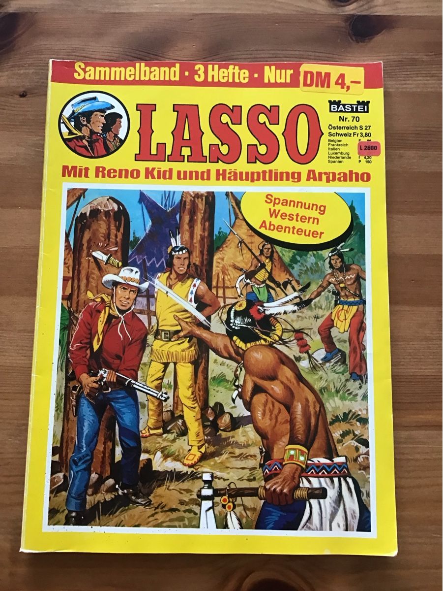 Fumetti: Lasso sammelband nr.70 – Usato da Bettwiesen venduto da Jumpingfox