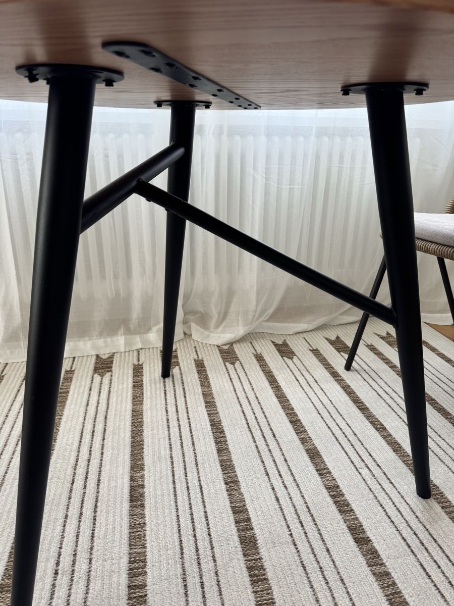 La Redoute Tavoli: LaRedoute Crueso Tisch rund 90cm, Eiche Holz schwarz – Usato da Küsnacht ZH venduto da Van_6lmf 6