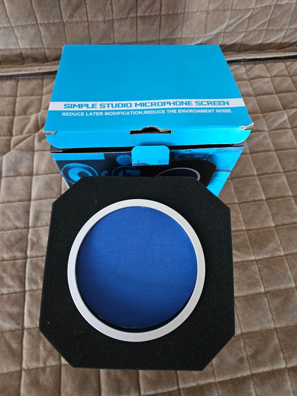 Altro in Decorazioni & Accessori: Mic Windscreen Shield Pop Filter recording – Nuovo (secondo la descrizione) da Basel venduto da Aiguu