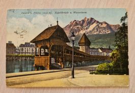 AK Luzern n. Oberkirch 1913