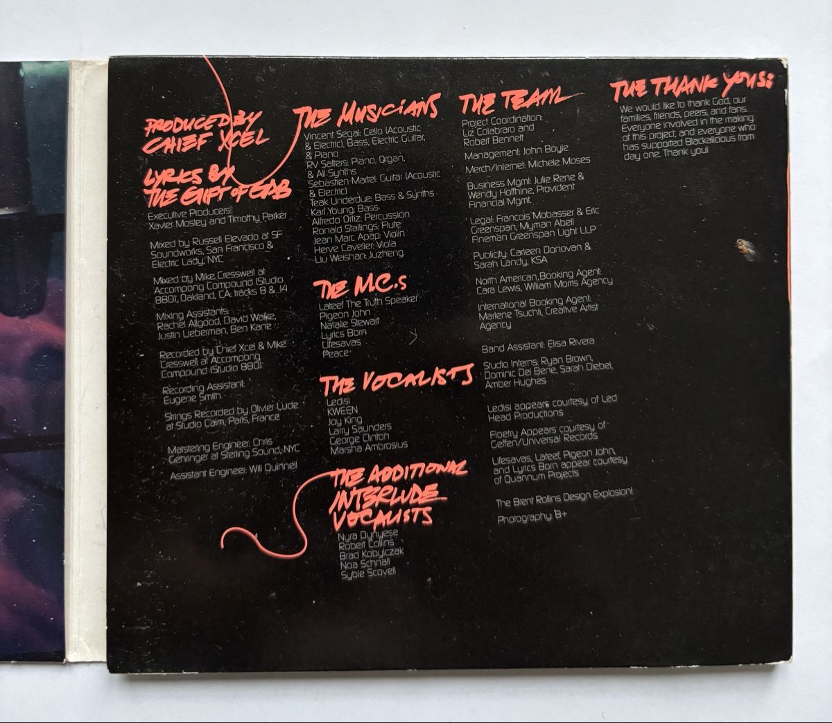 CD: Blackalicious - The Craft CD digipak EX/VG+ – Usato da Neuchâtel venduto da Deivid2 3