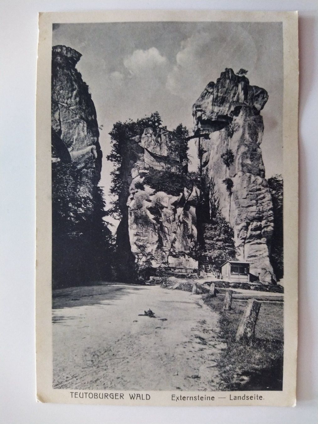 Ansichtskarten: Alte Ansichtskarte: Teutoburger Wald - Externsteine! um 1920 – Gebraucht aus Ohmstal von Lebensfreude05