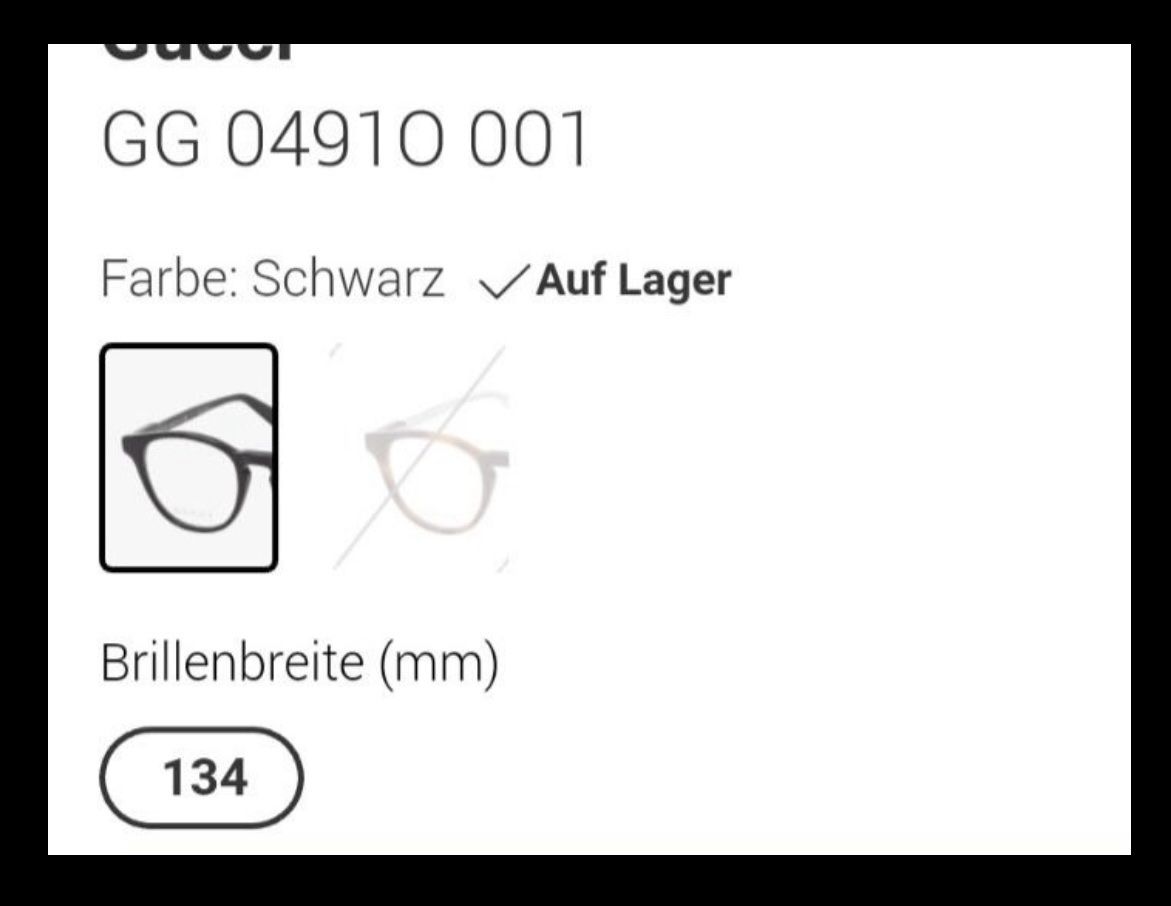 Gucci Occhiali & Lenti: Gucci Brille ohne Stärke – Usato da Dübendorf venduto da Carry16 1
