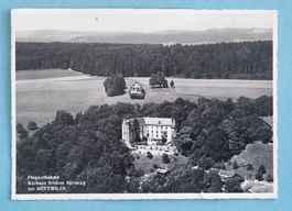 Hüttwilen - Schloss Steinegg - Kurhaus - Flugaufnahme 1958