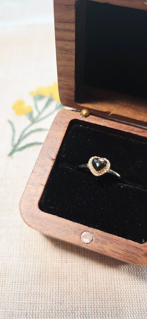 Anelli: NEW - S925 Hypersthene Ring (Adjustable) – Nuovo (secondo la descrizione) da Zürich venduto da cin_wcf6 4
