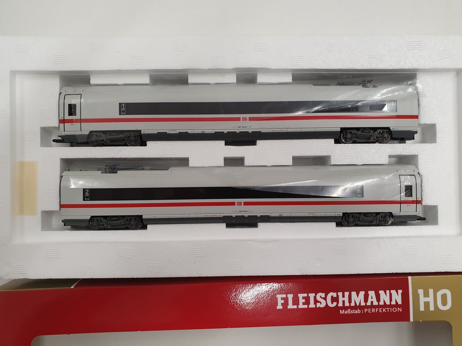 Fleischmann Modellini di ferrovie: Fleischmann 448071 DB BR407 Triebzug kpl – Nuovo e nell'imballaggio originale da Würenlos venduto da juruth 3