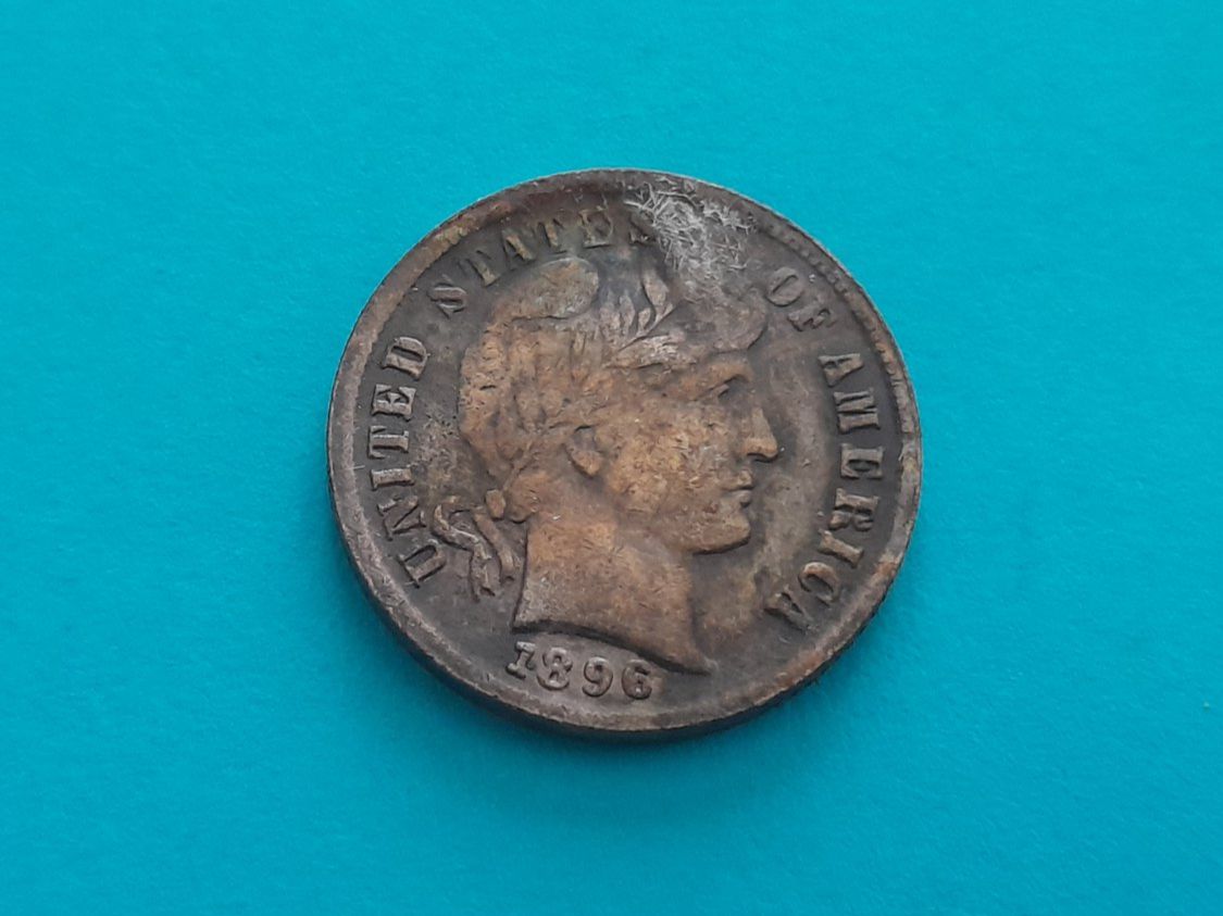 Toutes les monnaies: 1 Dime 1896, USA – D'occasion à Aarau par Reto_BA_01
