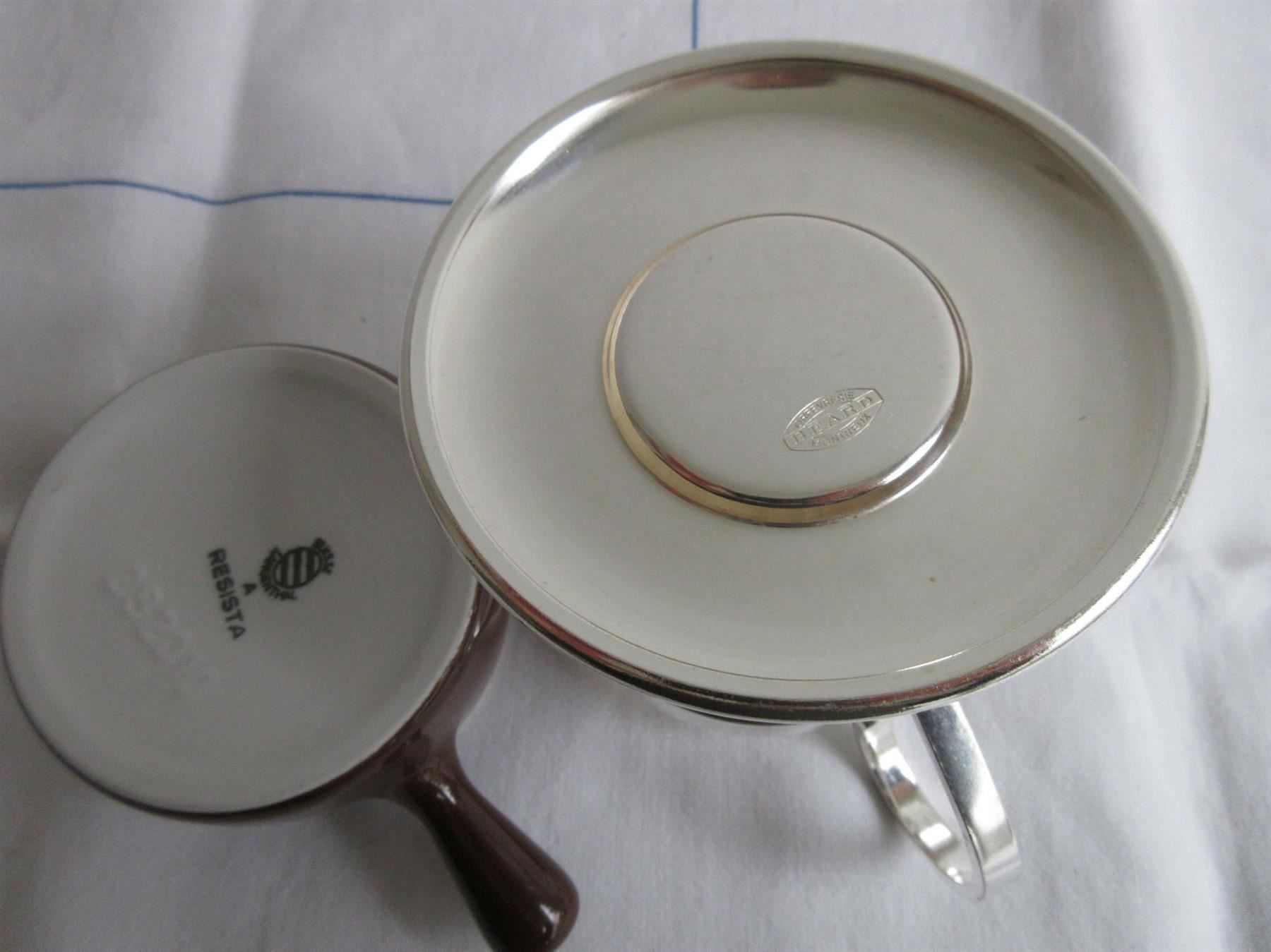 Küchengeräte: Butter / Saucen Pfännchen auf Rechaud von Beard – Gebraucht aus Binningen von Oldfashion 3