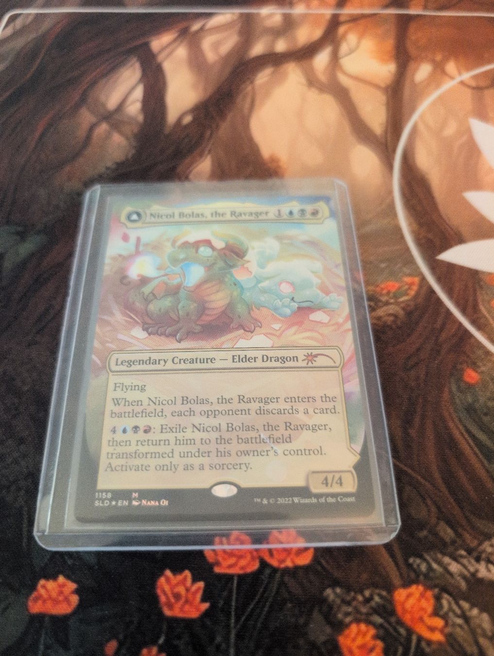 Magic The Gathering Sammelbilder & Trading cards: Nicol Bolas the Ravager Foil – Gebraucht aus Oeschgen von cyr_ww2x