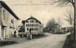 La Cure   VD   et la Frontière Suisse      en 1916