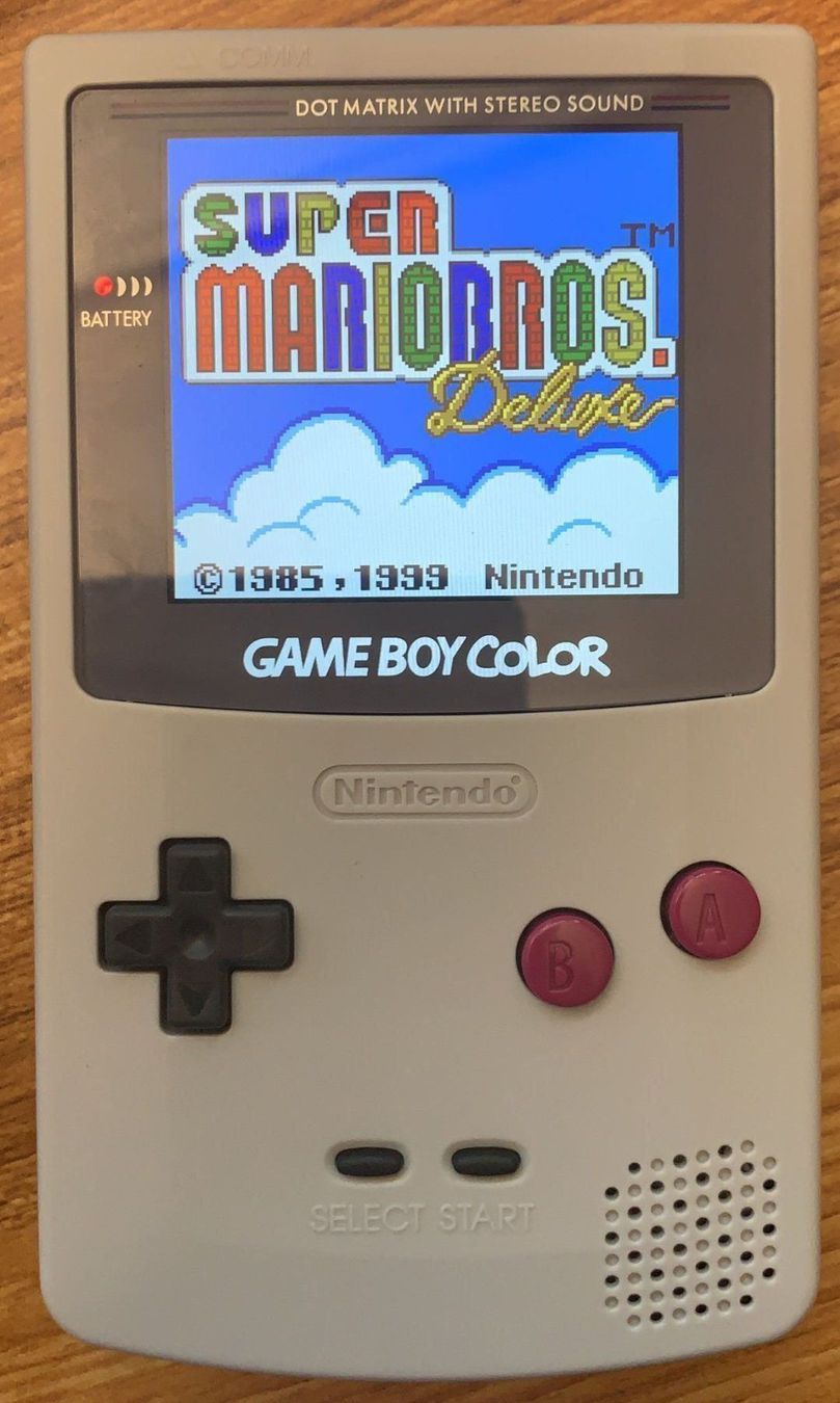 Nintendo Konsolen: GameBoy Color IPS Display Q5 Classic Mod – Gebraucht aus Gebenstorf von  1