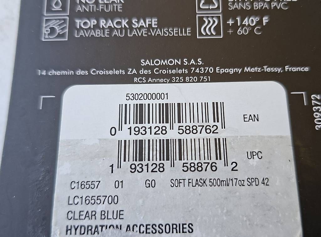 Borracce & Thermos: Salomon Soft Flask Speed, 500ml, neu – Usato da Benzenschwil venduto da islandtreter 2