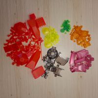LEGO Bausteine transparent divers gemischt 150 g