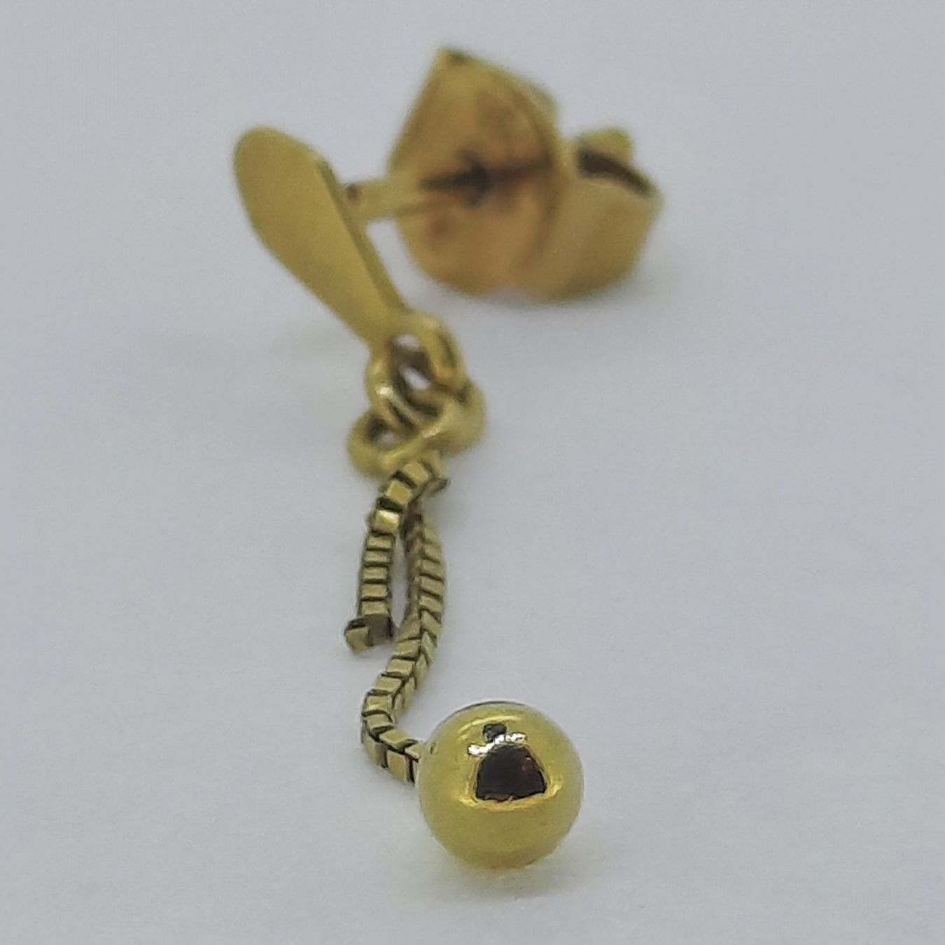 Orecchini pendenti & Orecchini a lobo: Edle Ohrstecker in 750 Gelbgold – Usato da Unterägeri venduto da Altgoldschmuck 1