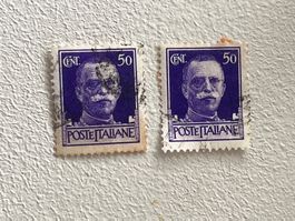 Italia Briefmarke