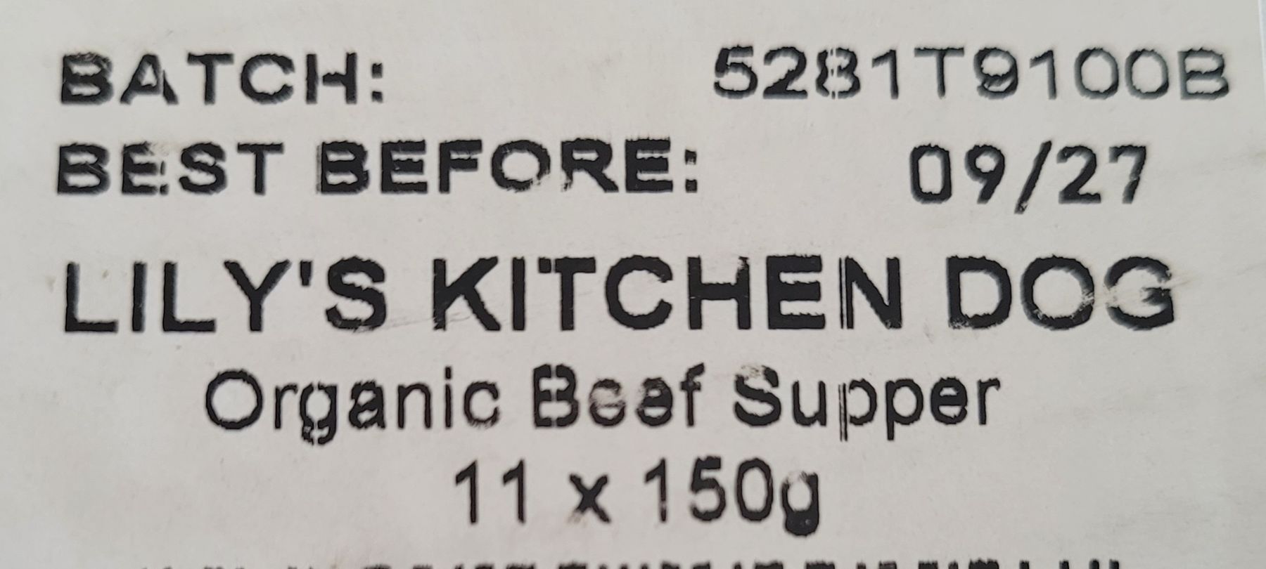Mangimi: Lily's Kitchen Dog Food Box – Nuovo (secondo la descrizione) da Kappel SO venduto da Matschi86 3