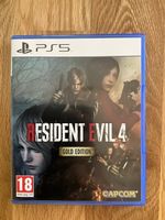 Resident Evil 4 Gold Edition PS5 Spiel neuwertig Code unbenu