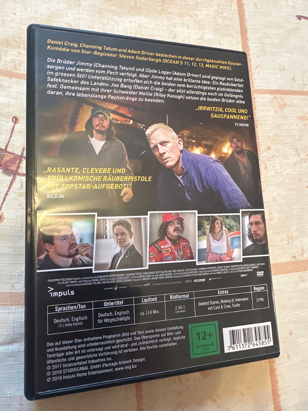 Tutti i DVDs: Logan Lucky – Nuovo (secondo la descrizione) da Schaffhausen venduto da D-MAC 1