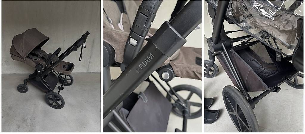 Cybex Carrozzine: Poussette Cybex Priam Platinum Collection + accessoires – Usato da Lausanne venduto da giorgio_corsi 3