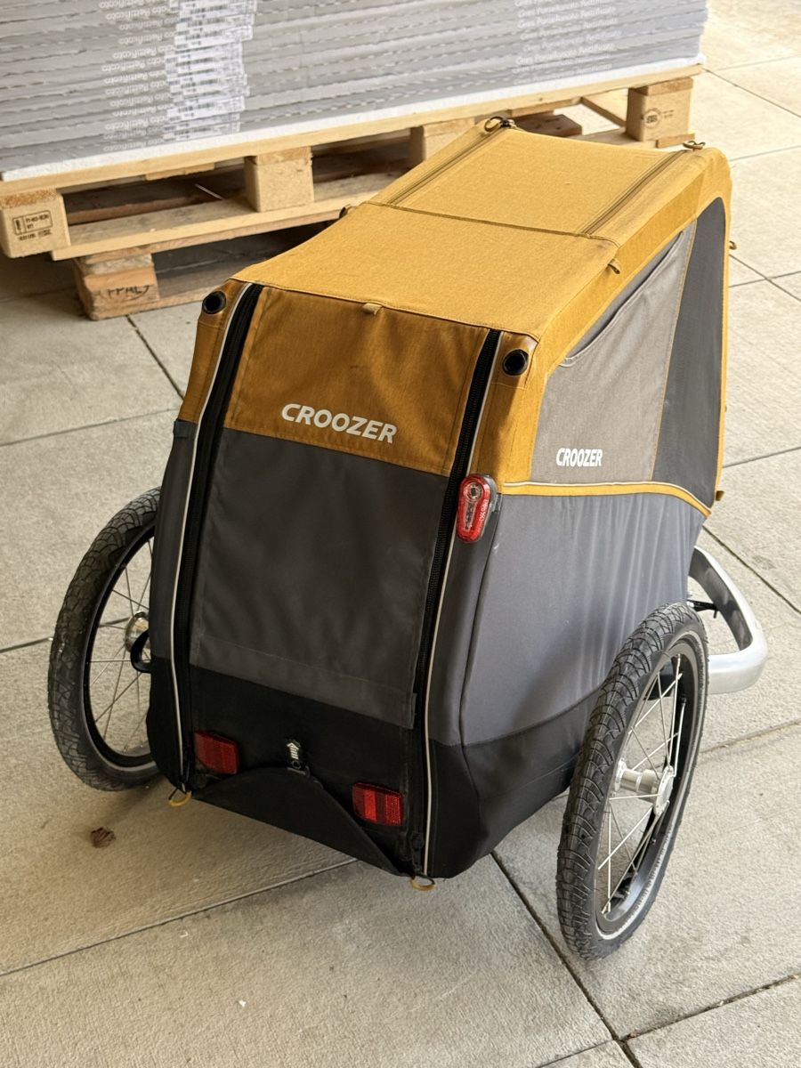 Croozer Rimorchi: Croozer Hundeanhänger Peppa – Nuovo (secondo la descrizione) da Hünenberg See venduto da Norah1 2