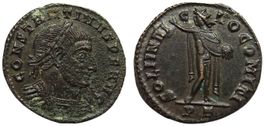 CONSTANTINE I bronze nummus (312-313 AD)