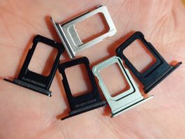 SIM-Trays ab iPhone 12 in diversen Farben