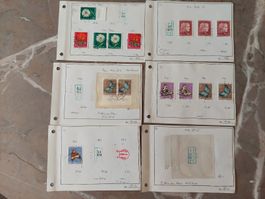 PRO JUVENTUTE  BRIEFMARKEN GESTEMPELT