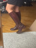 navyboot stiefel braun