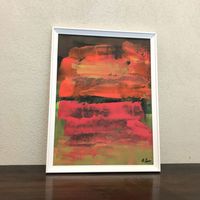 Blurred Horizon - Modern Art - Kunst Abstrakt Acryl Original