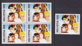 2006  Viererblock+Einzelmarke  Europamarke ** Postfrisch **