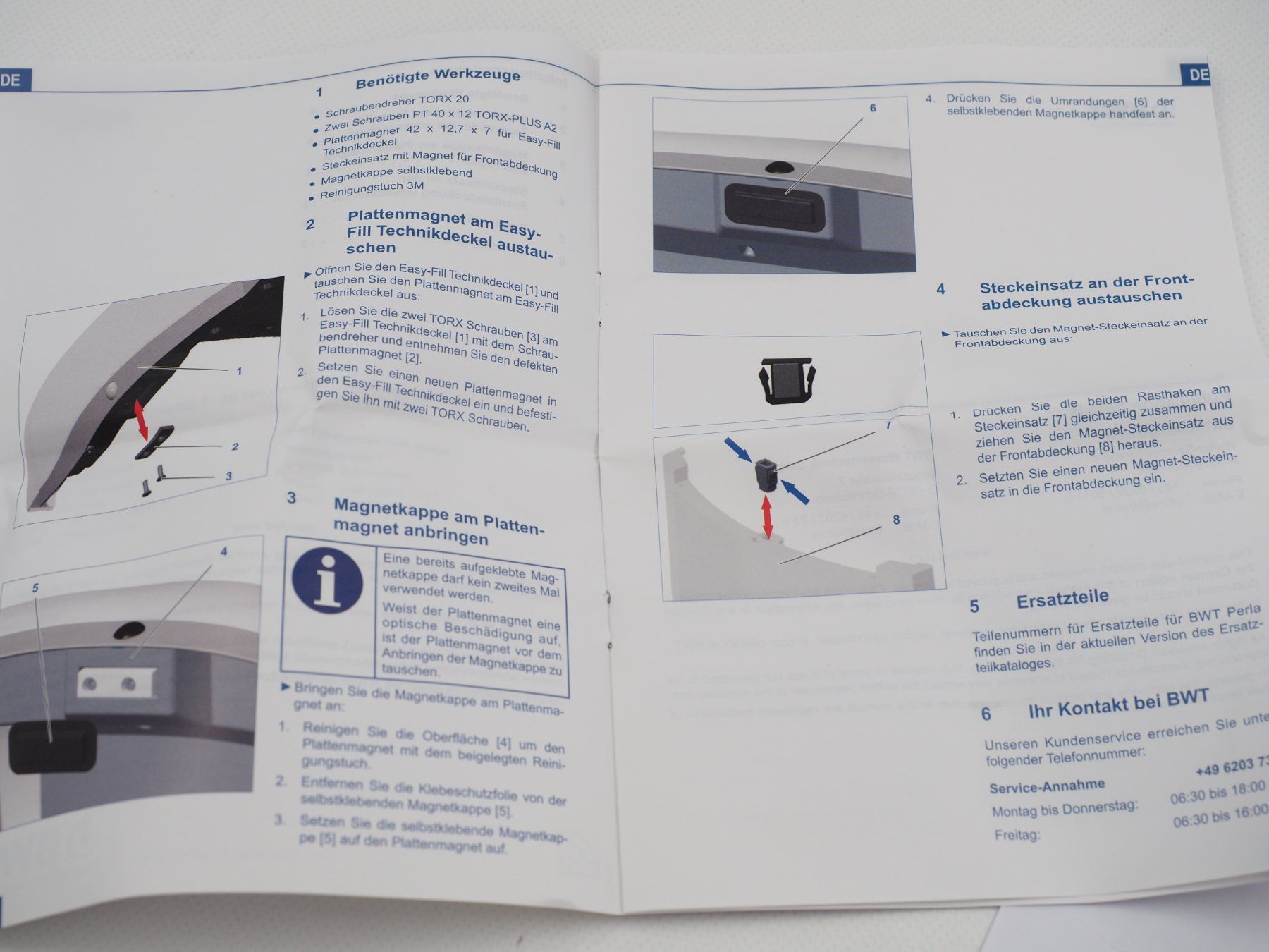 Sanitär: BWT ET-Set Steckeinsatz Pull-to-open (20847) – Neu und originalverpackt aus Zürich von fundsachenverkauf 4