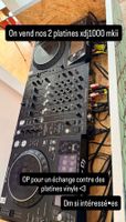 Pioneer xdj 1000 mkii + mixer djm750 mkii