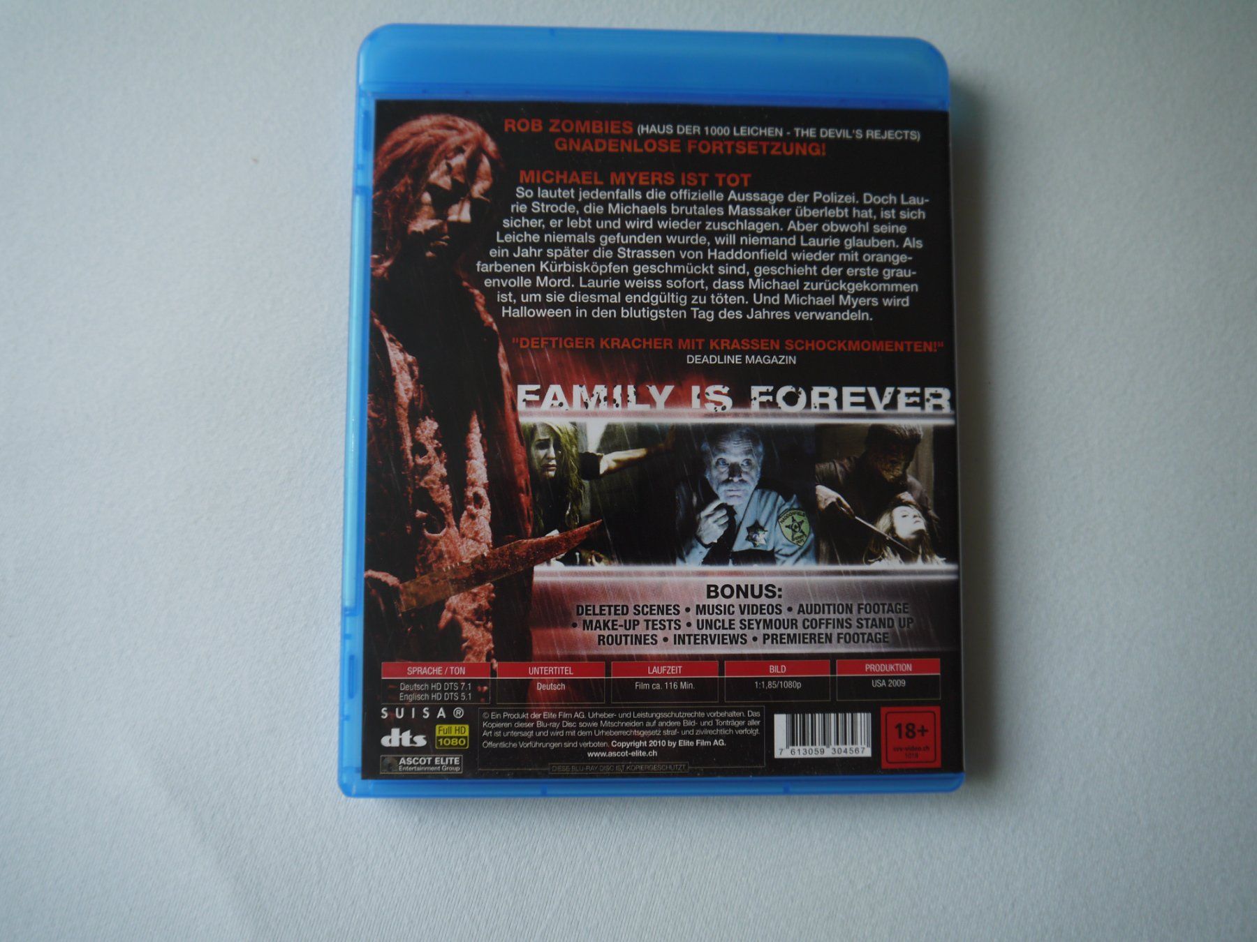 Tutti i DVDs: HALLOWEEN 2 - Rob Zombie - uncut – Usato da Hagendorn venduto da Blaf 1