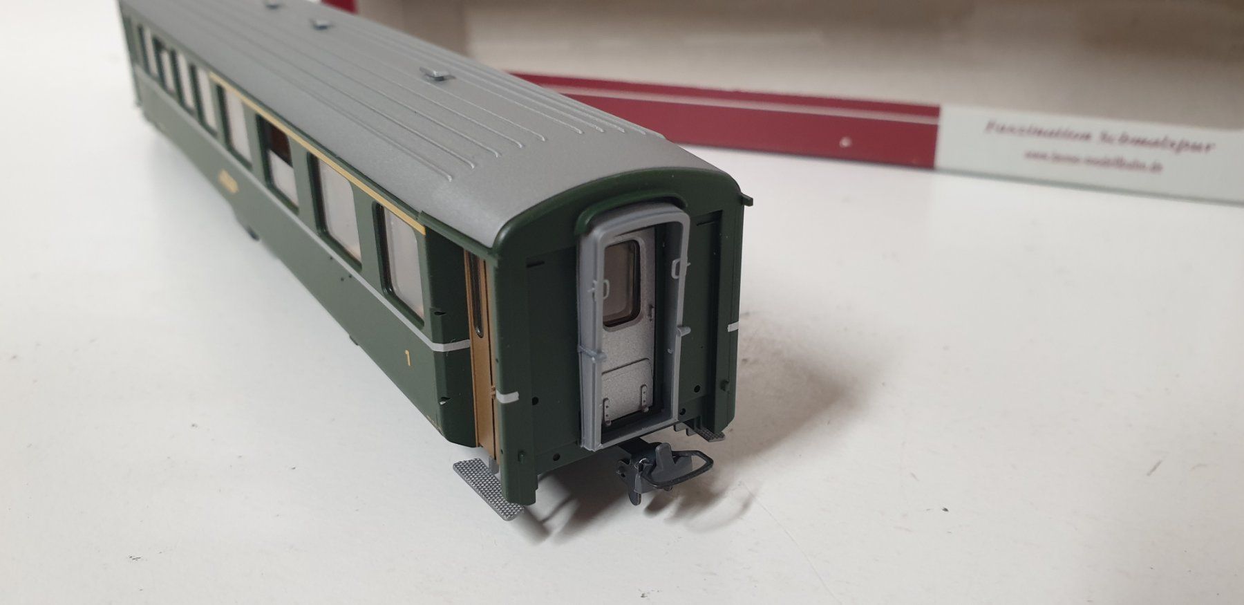 Bemo Modellini di ferrovie: Bemo RhB Mitteleinsiegswagen 3283 115 – Nuovo (secondo la descrizione) da Neuenhof venduto da ludovicco 2
