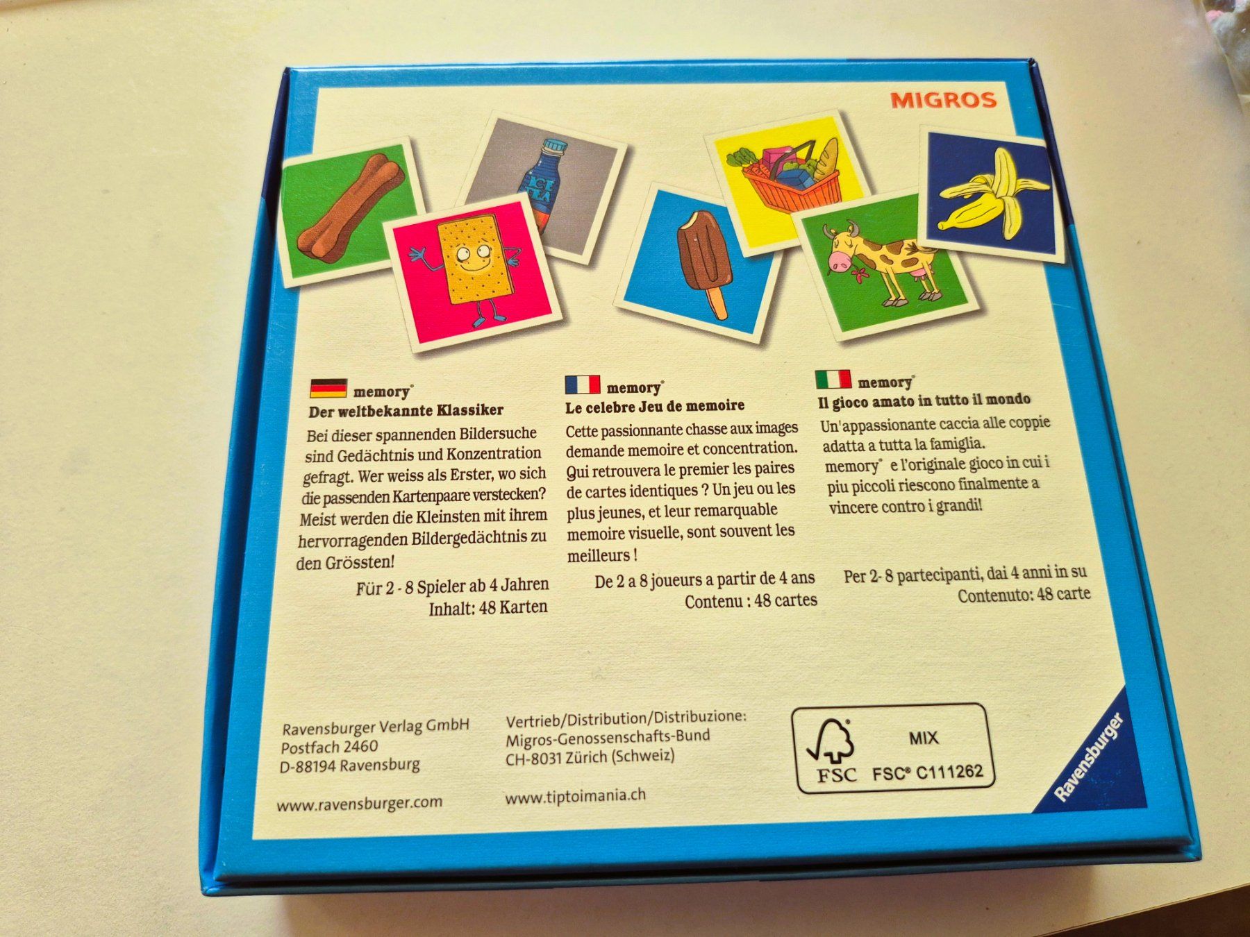 Ravensburger Spiele: Memory von Ravensburger – Neu (gemäss Beschreibung) aus St. Gallen von Amelie_73 2