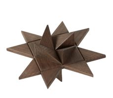 Holzstern Dekoration, Handmade, skandinavisch NEU (90,- NP)
