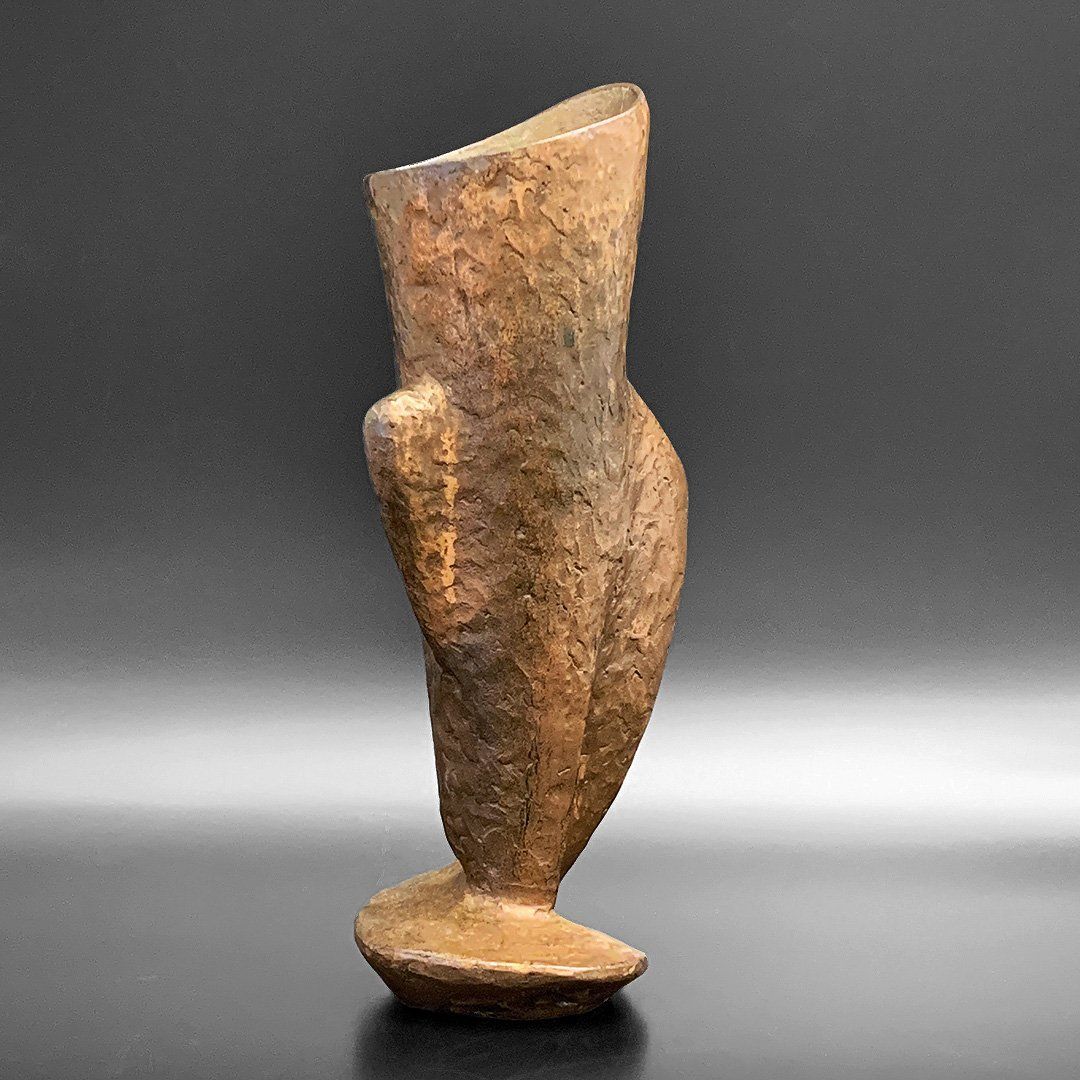 Sculture & Statue: Anthroposophische Bronze Vase / Skulptur – Usato da Luzern venduto da Eukalyptus 1