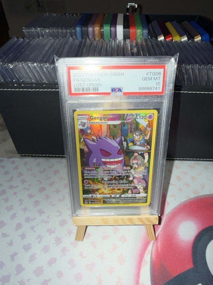 Pokémon Carte collezionabili: GENGAR PSA10 SWORD & SHIELD LOST ORIGIN TG06 FULL ART – Nuovo (secondo la descrizione) da Buchs ZH venduto da ber_wjl8