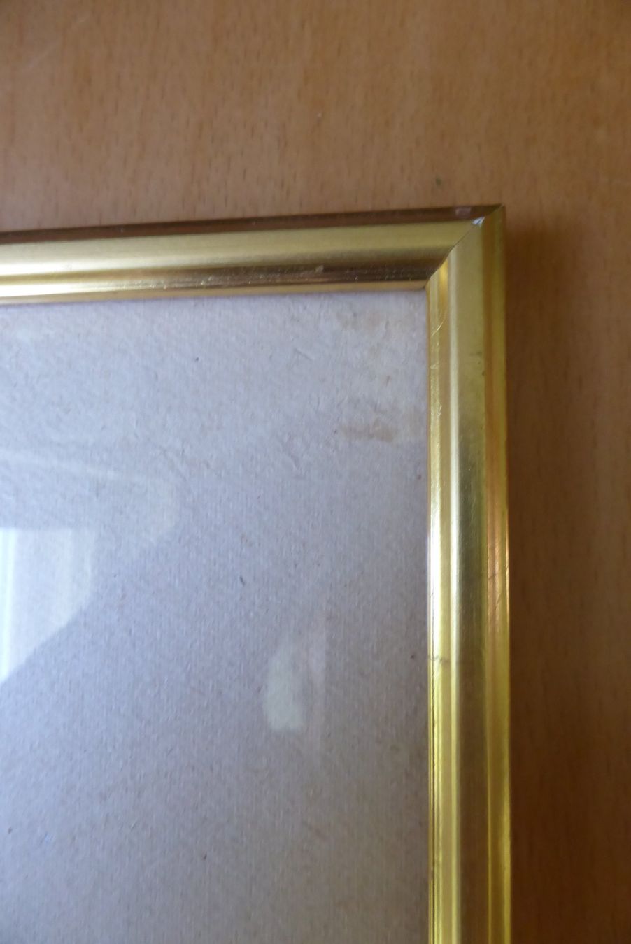 Bilderrahmen: Antiker Bilderrahmen - Goldrahmen 21 x 28 cm – Gebraucht aus Brunnadern von vapiano 1