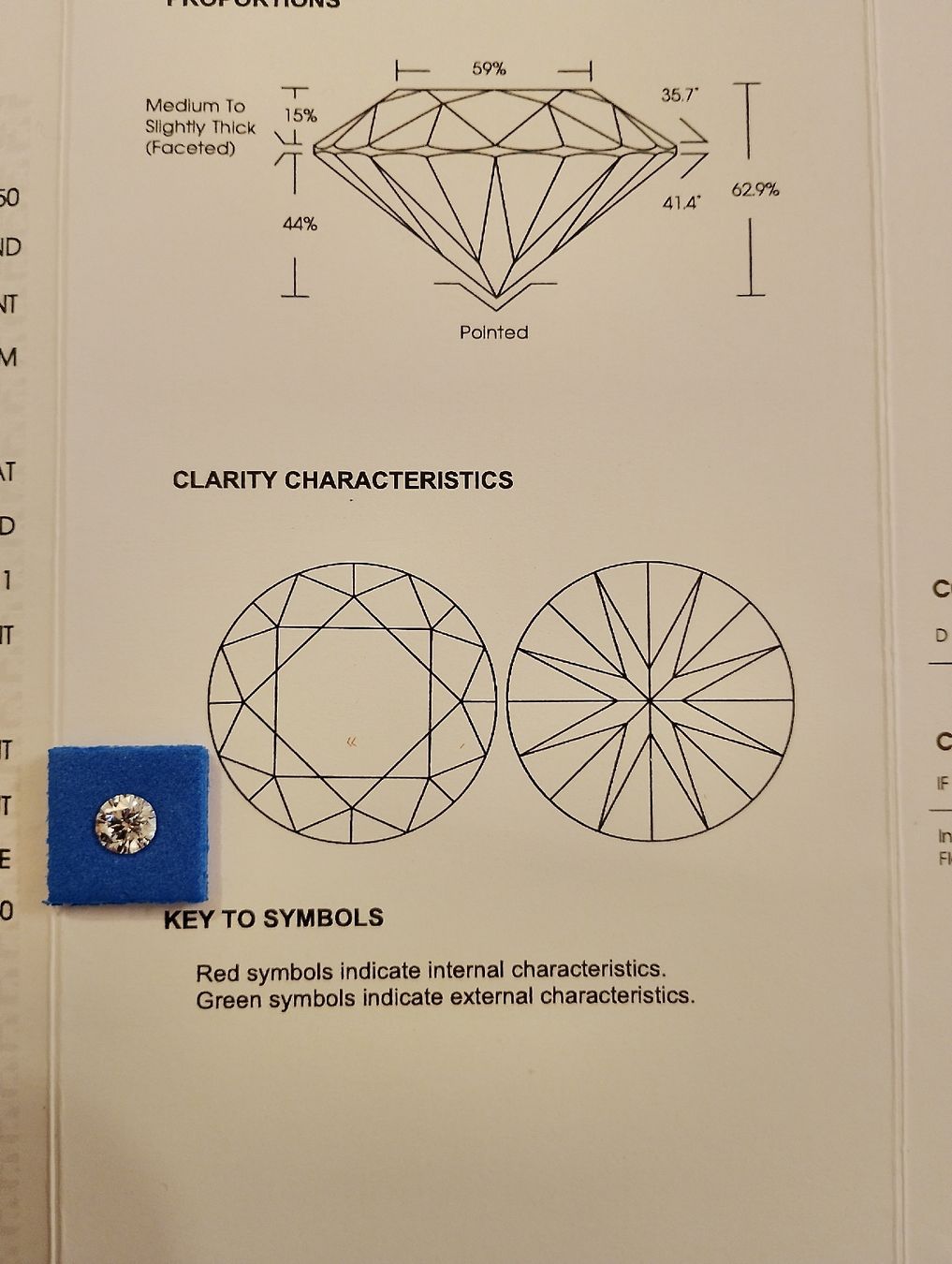 Pietre preziose: 1.03ct Diamond VS1 D 3EX (lab) éco-diamond – Nuovo e nell'imballaggio originale da Genève venduto da Monkey_Soldier 2