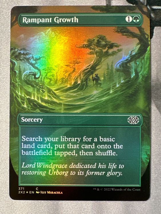 Rampant Growth FOIL Variant 371 Double Masters Boosterfrisch | Kaufen ...