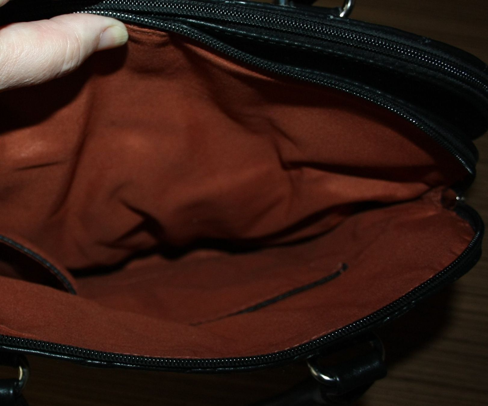 Borse da donna: Handtasche DAVID JONES gesteppt schwarz – Difettoso da Flüelen venduto da DiversicumAccessoire 3